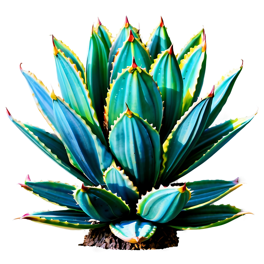 Blooming Agave Plant Png 06282024 PNG image