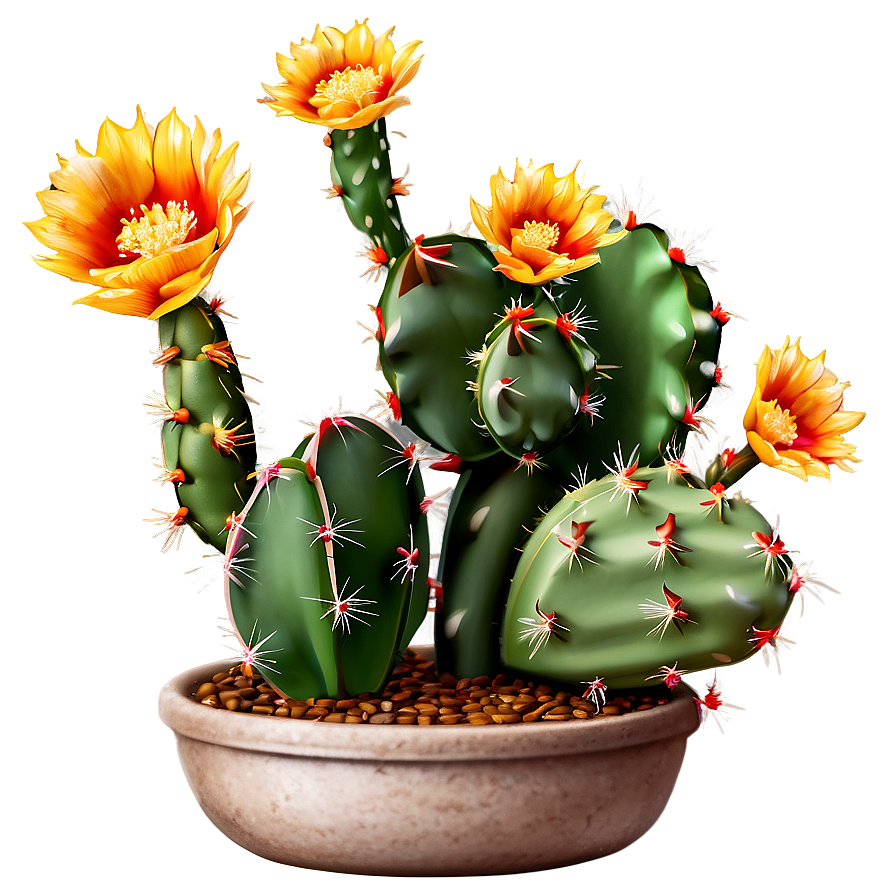 Blooming Cactus Png Ugi70 PNG image