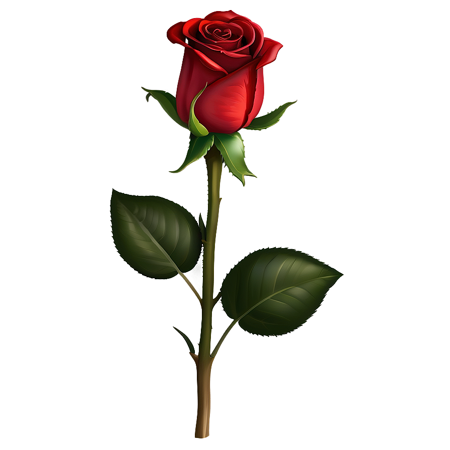 Blooming Red Rose Png 89 PNG image