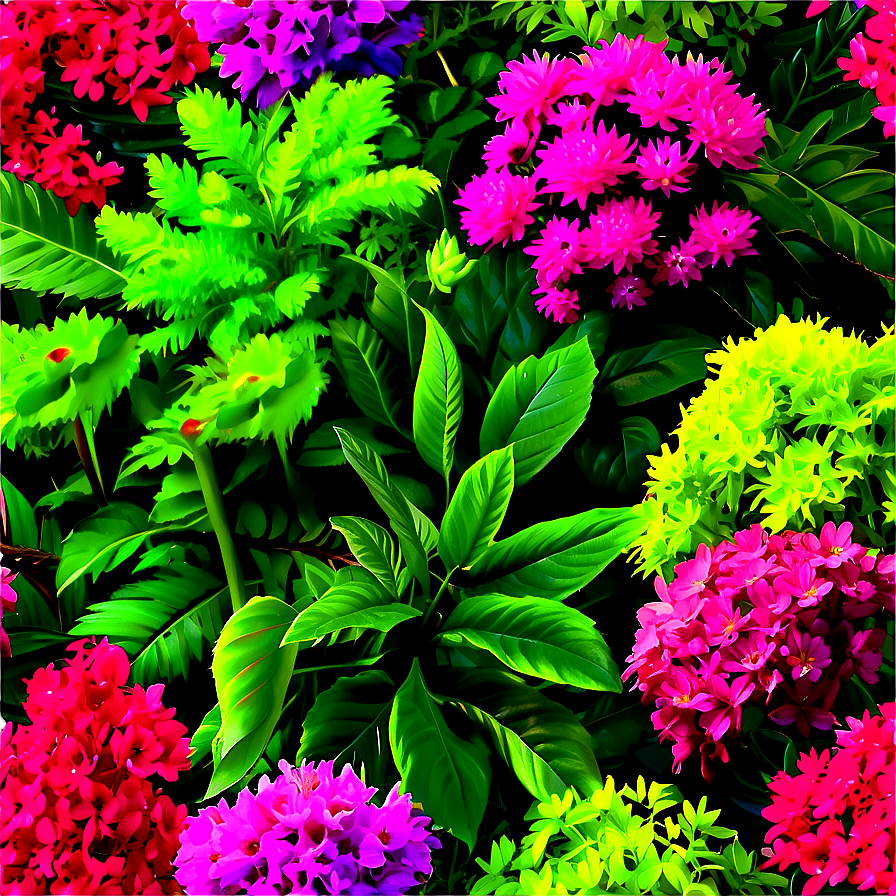 Blooming Shrubs Png 06122024 PNG image