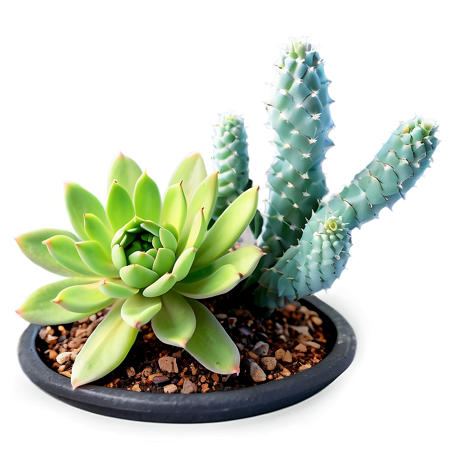 Blooming Succulent Png Pon80 PNG image