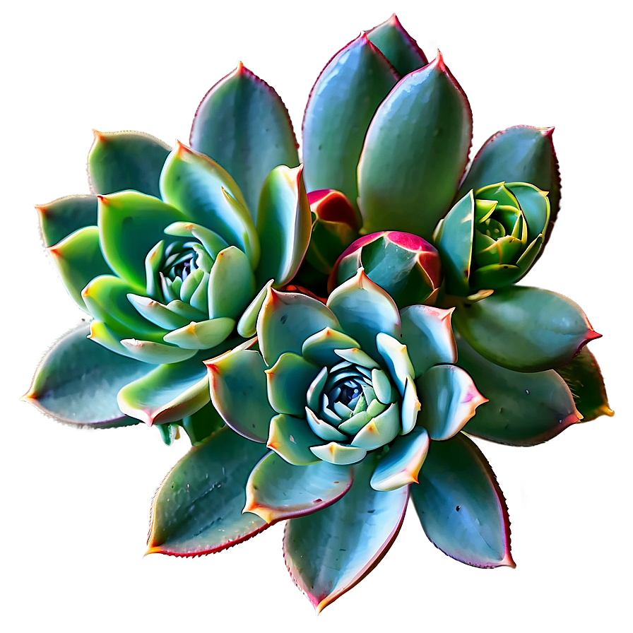 Blooming Succulents Variety Png 65 PNG image