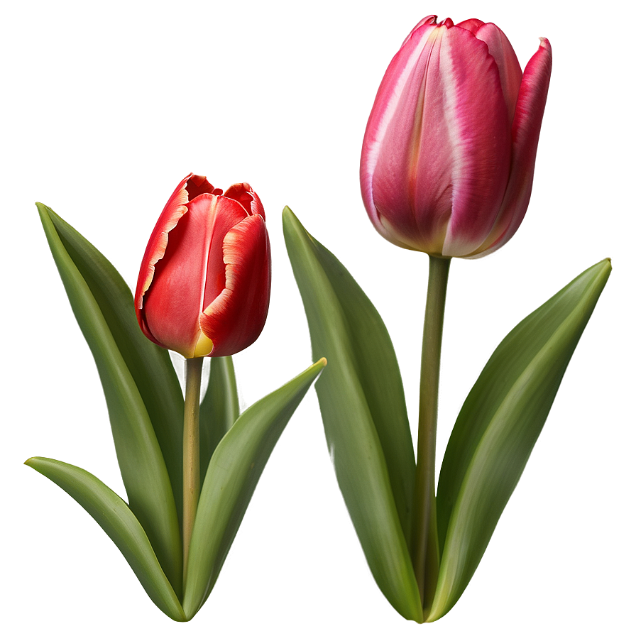 Blooming Tulips Spring Png 06272024 PNG image