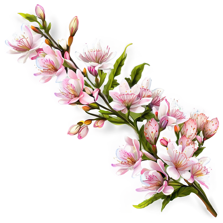 Blossoming Flower Bush Png Aba75 PNG image