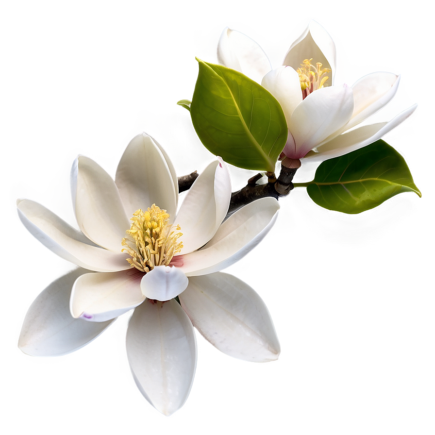 Blossoming Magnolia Flower Png Dyo PNG image