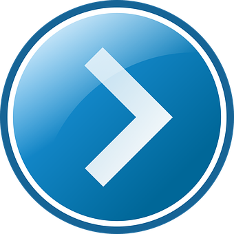 Blue Arrow Icon PNG image