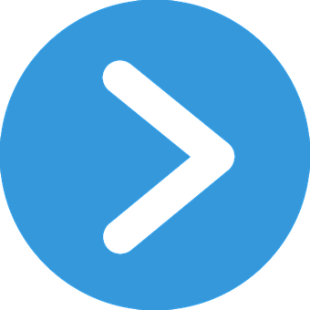 Blue Arrow Icon PNG image