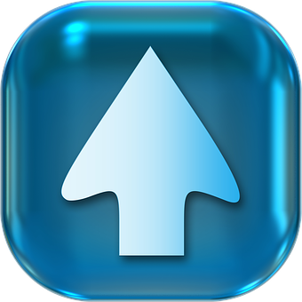 Blue Arrow Icon PNG image