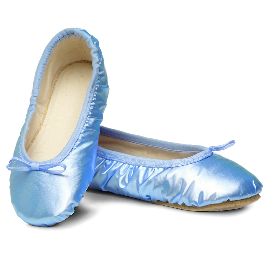 Blue Ballet Shoes Png 06132024 PNG image