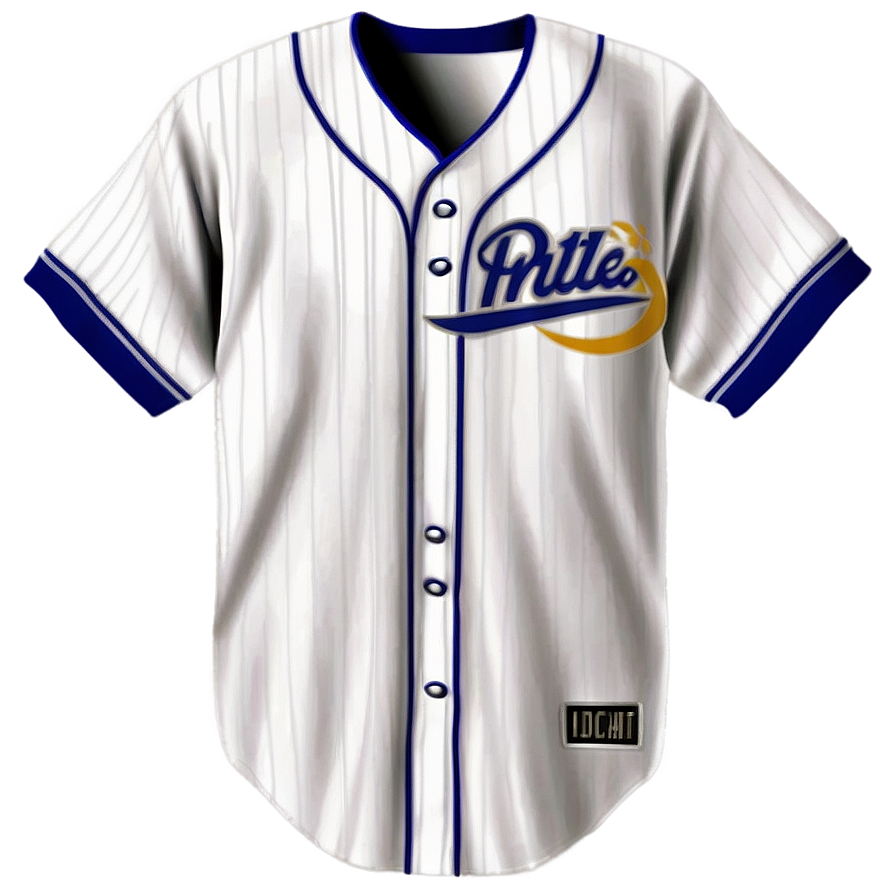 Blue Baseball Jersey Png Dia PNG image