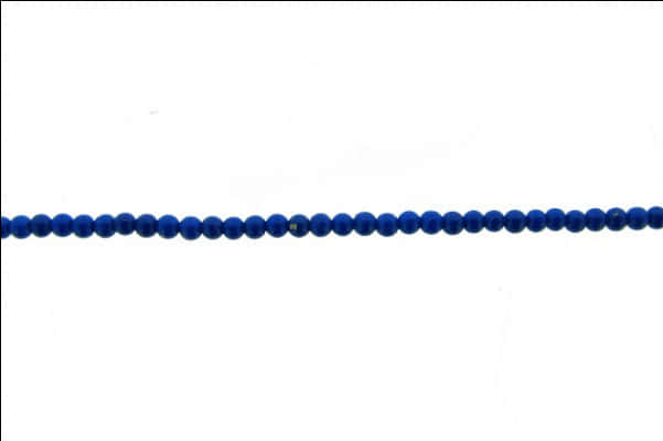 Blue Beads White Background PNG image