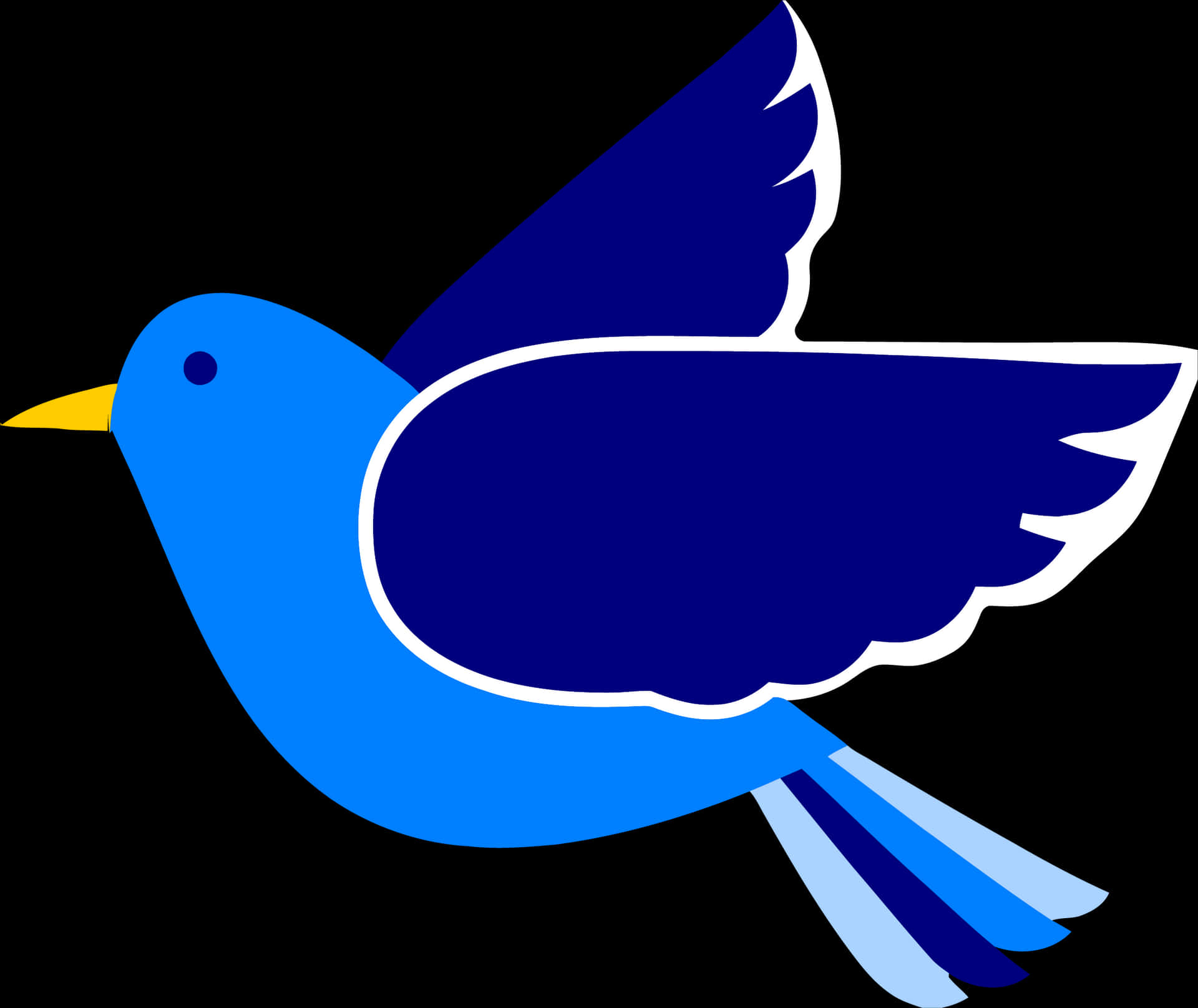 Blue_ Bird_ Graphic PNG image