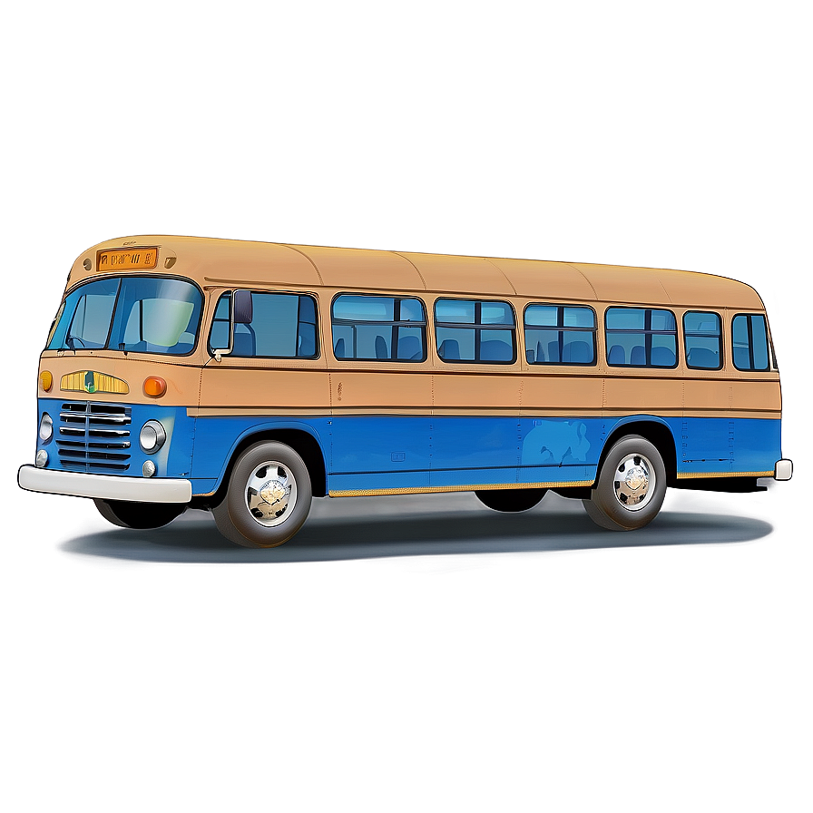 Blue Bus Png 05232024 PNG image