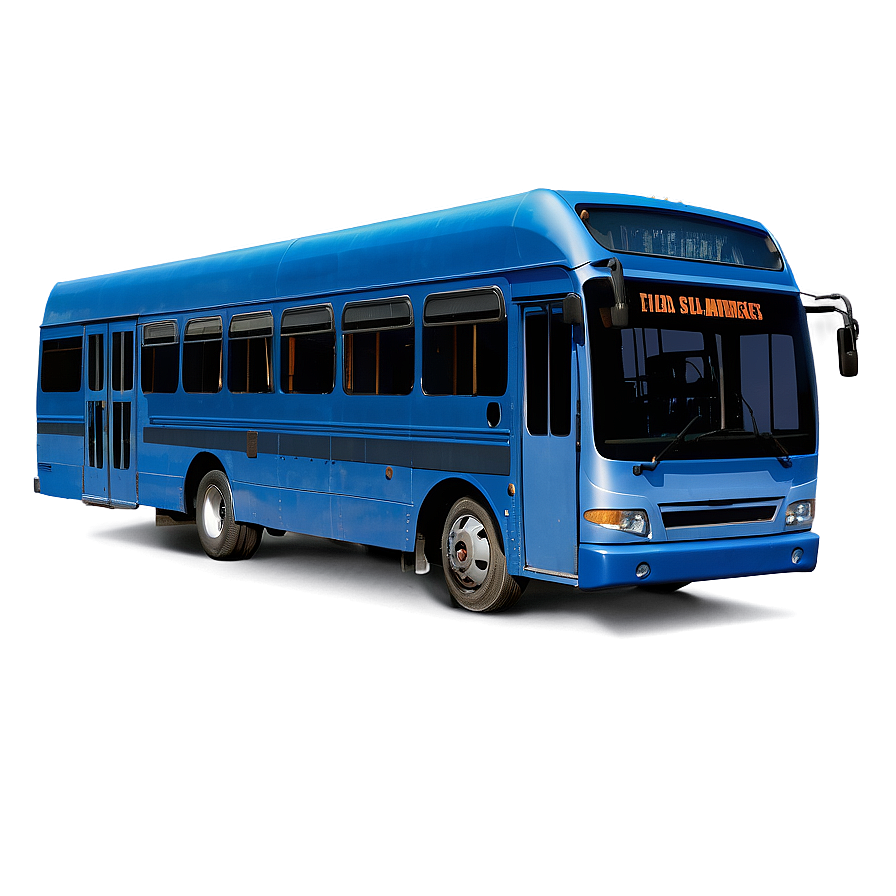 Blue Bus Png 05232024 PNG image