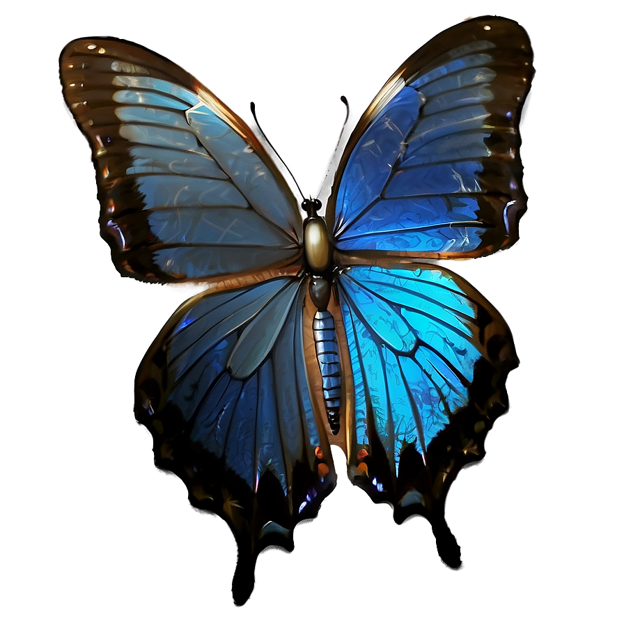 Blue Butterflies Png Lib PNG image