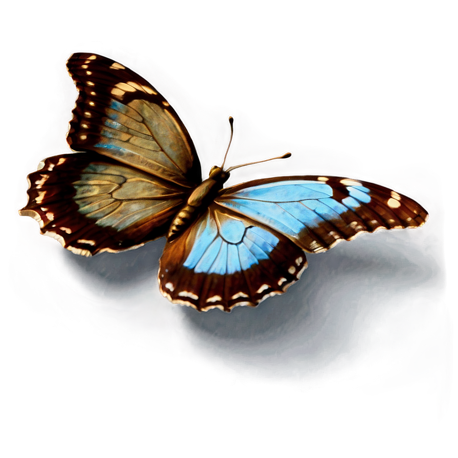 Blue Butterfly Clipart Png Hrs PNG image