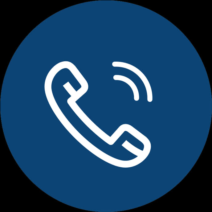 Blue Call Icon PNG image