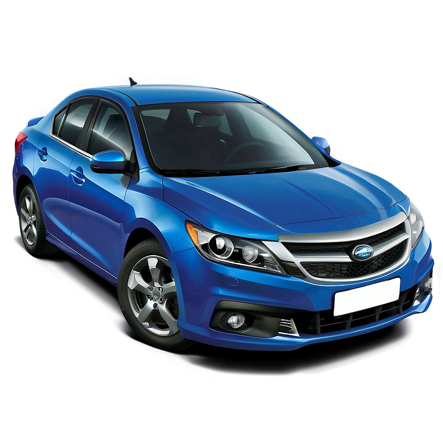 Blue Car C PNG image