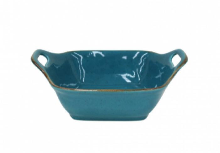 Blue Ceramic Baking Dish PNG image