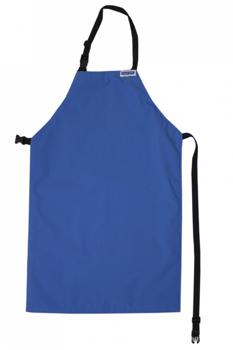 Blue Chef Apron Isolated PNG image