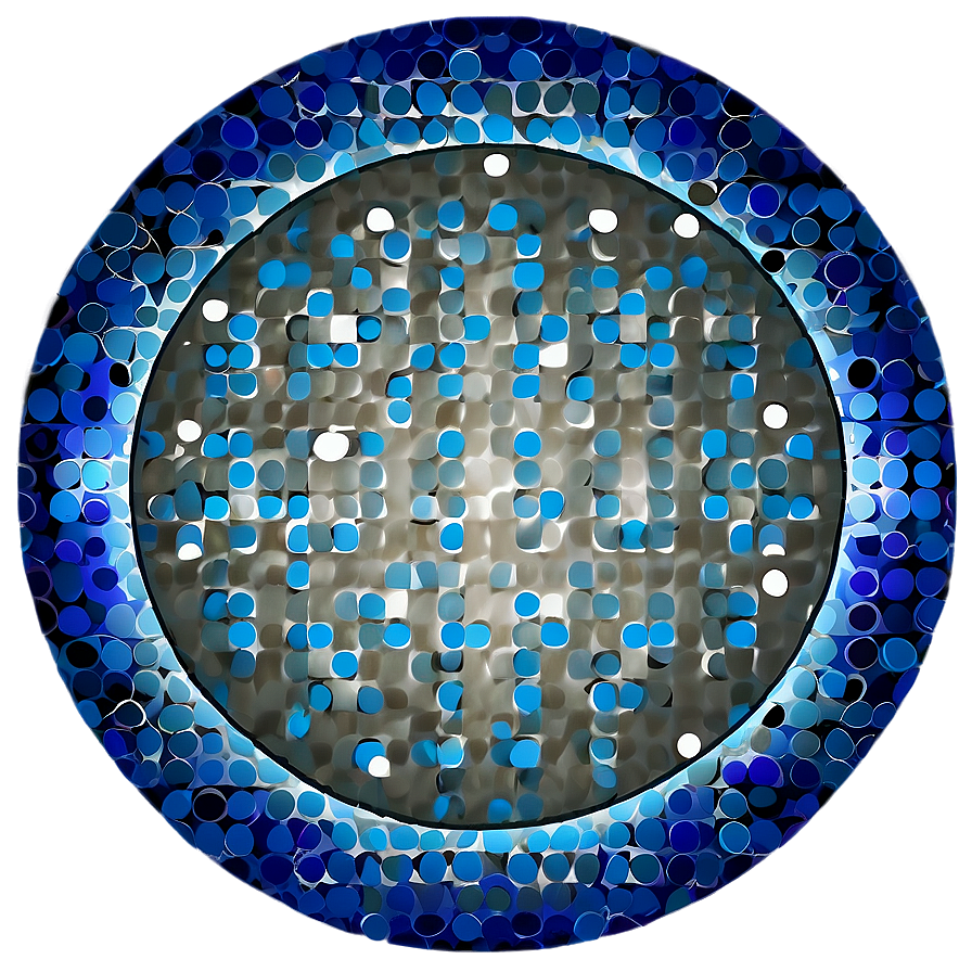 Blue Circle Pattern Png Sxk PNG image