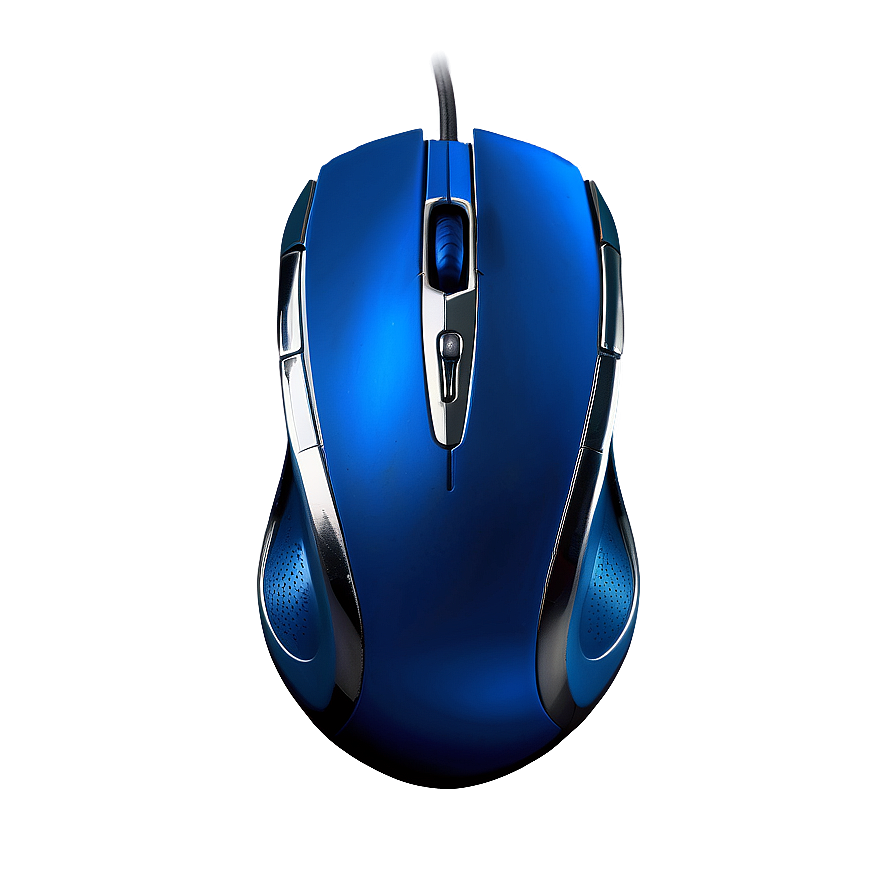 Blue Computer Mouse Png 05252024 PNG image