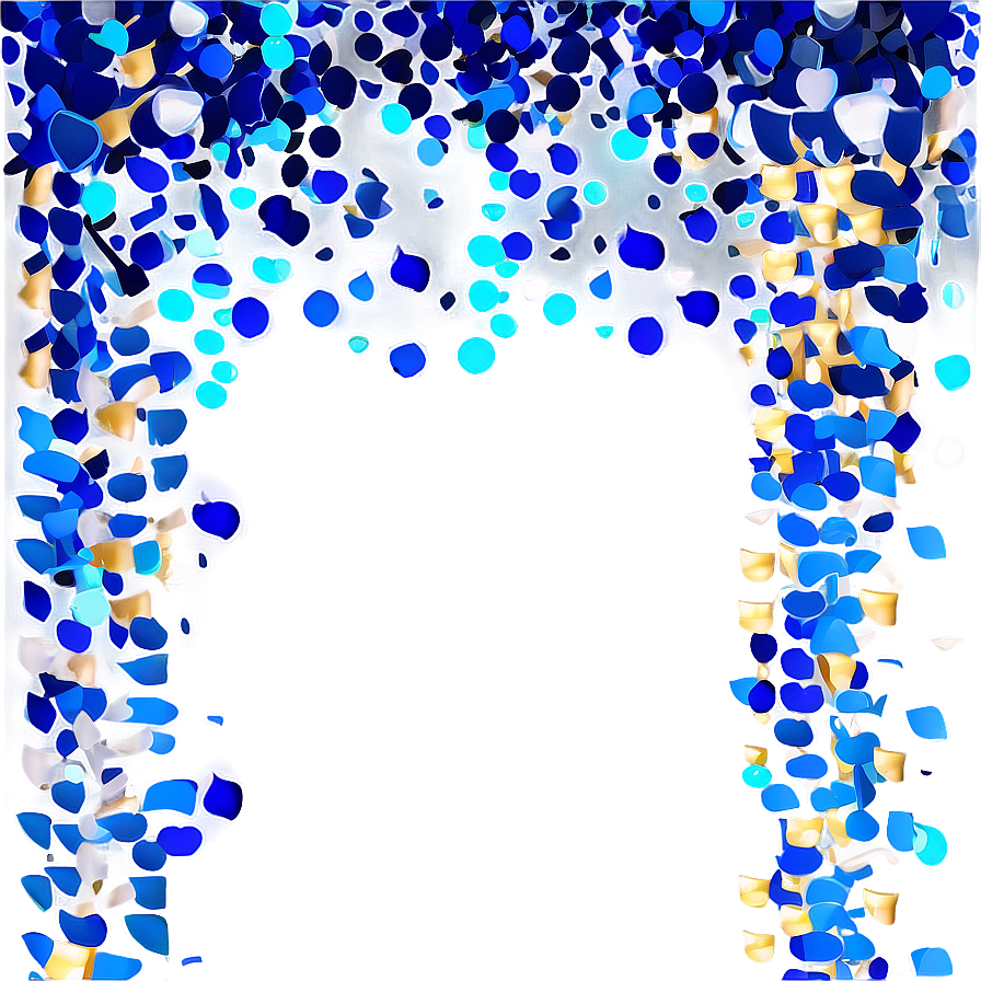 Blue Confetti Png Ecc12 PNG image