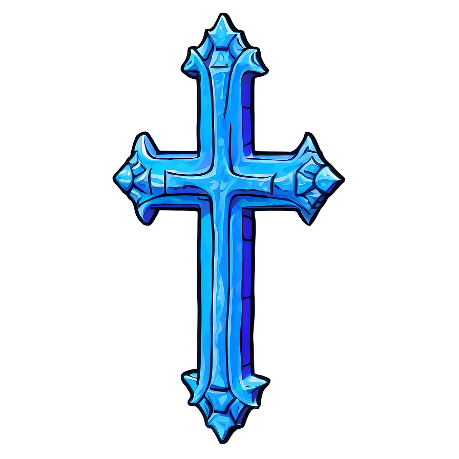 Blue Cruz Png 4 PNG image