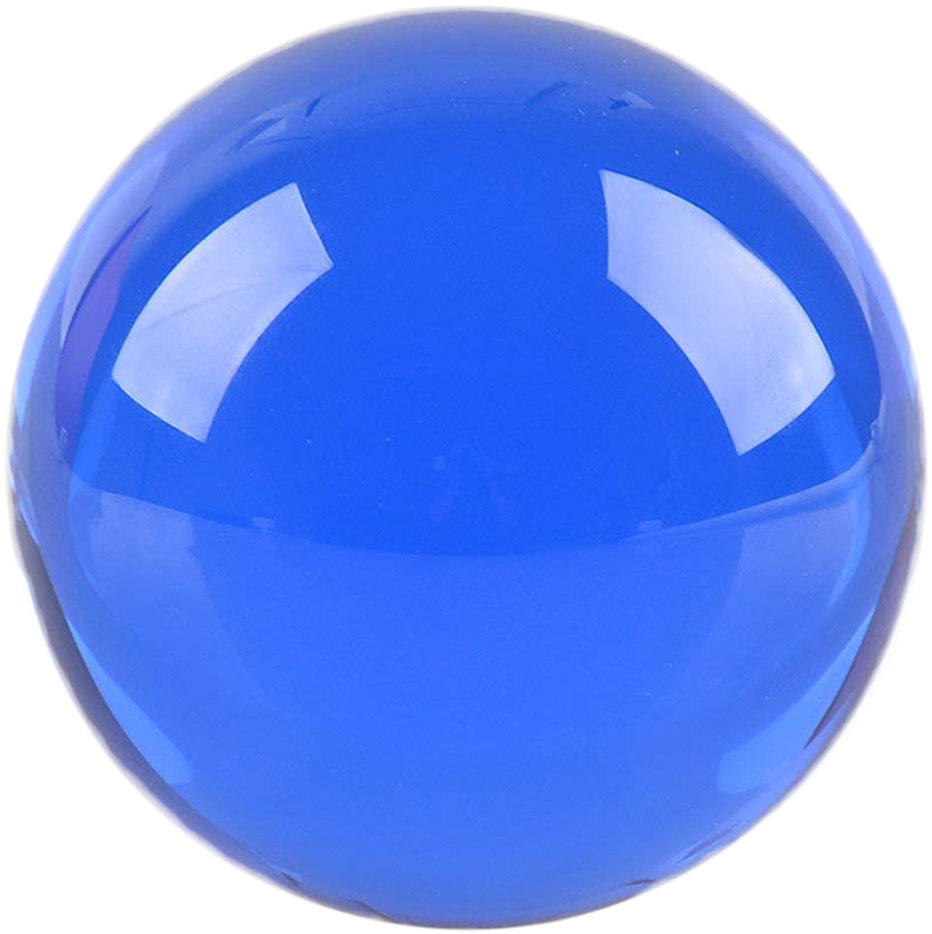 Blue Crystal Sphere PNG image