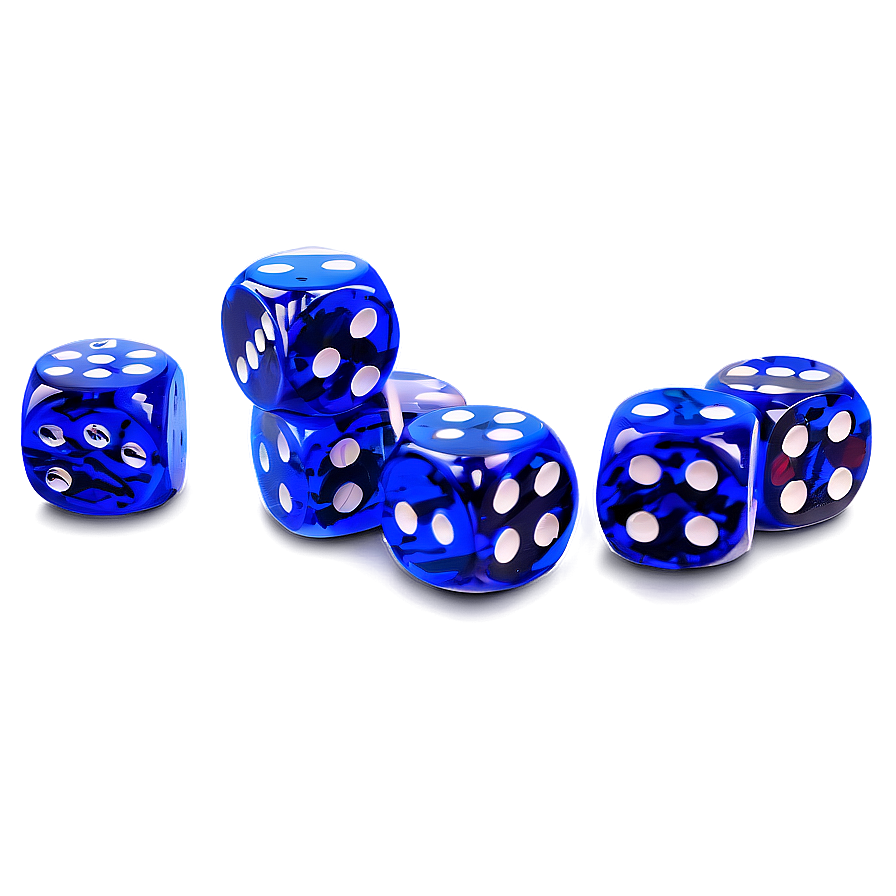 Blue Dice Png 31 PNG image