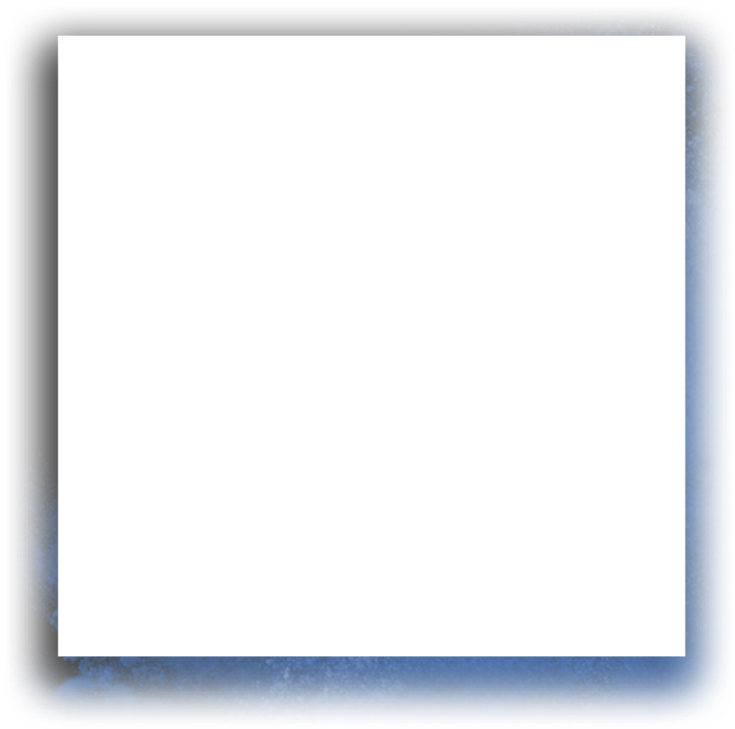 Blue Distressed Square Frame PNG image
