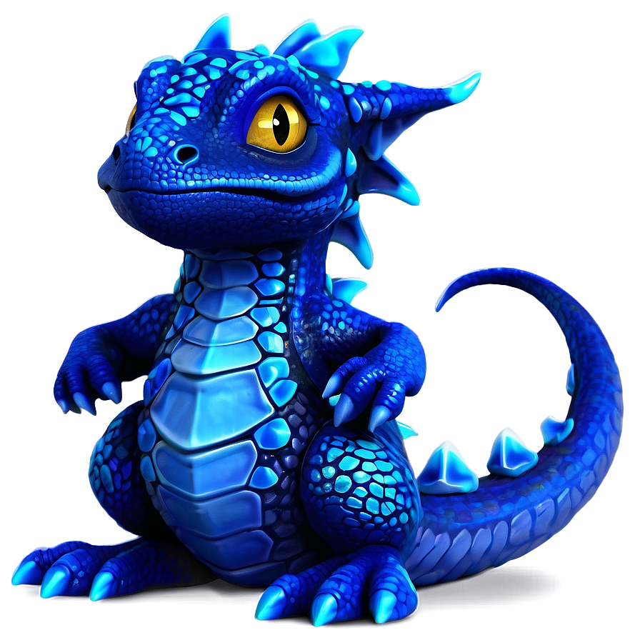 Blue Dragon Hatchling Png 13 PNG image