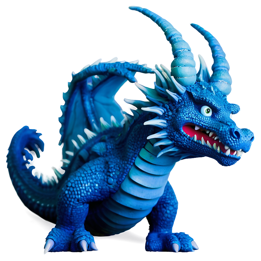 Blue Dragon In Mist Png 76 PNG image