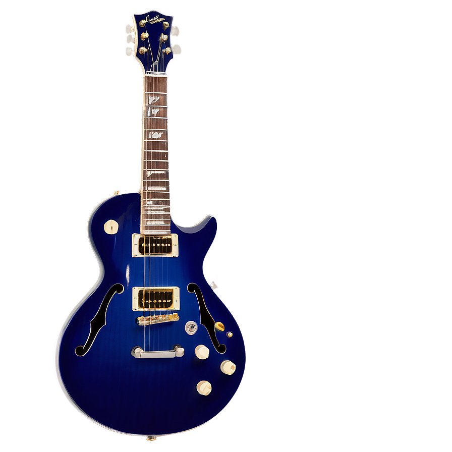 Blue Electric Guitar Png 67 PNG image