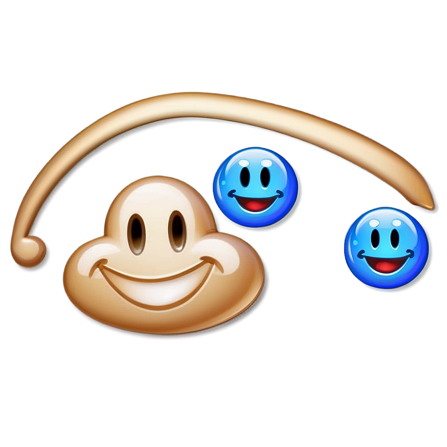 Blue Emojis Png For Digital Communication Jff91 PNG image