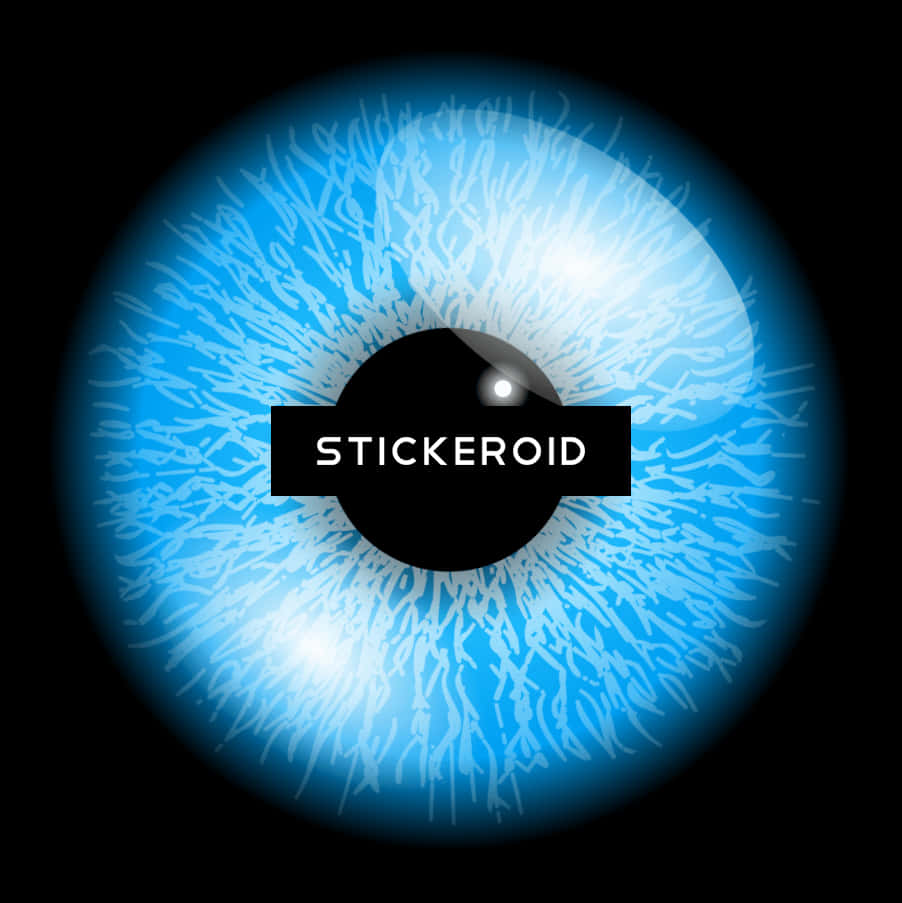 Blue Eye Closeupwith Watermark PNG image