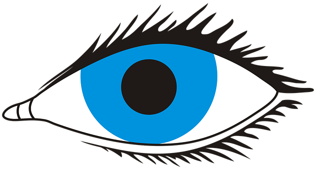 Blue_ Eye_ Graphic_ Vector PNG image