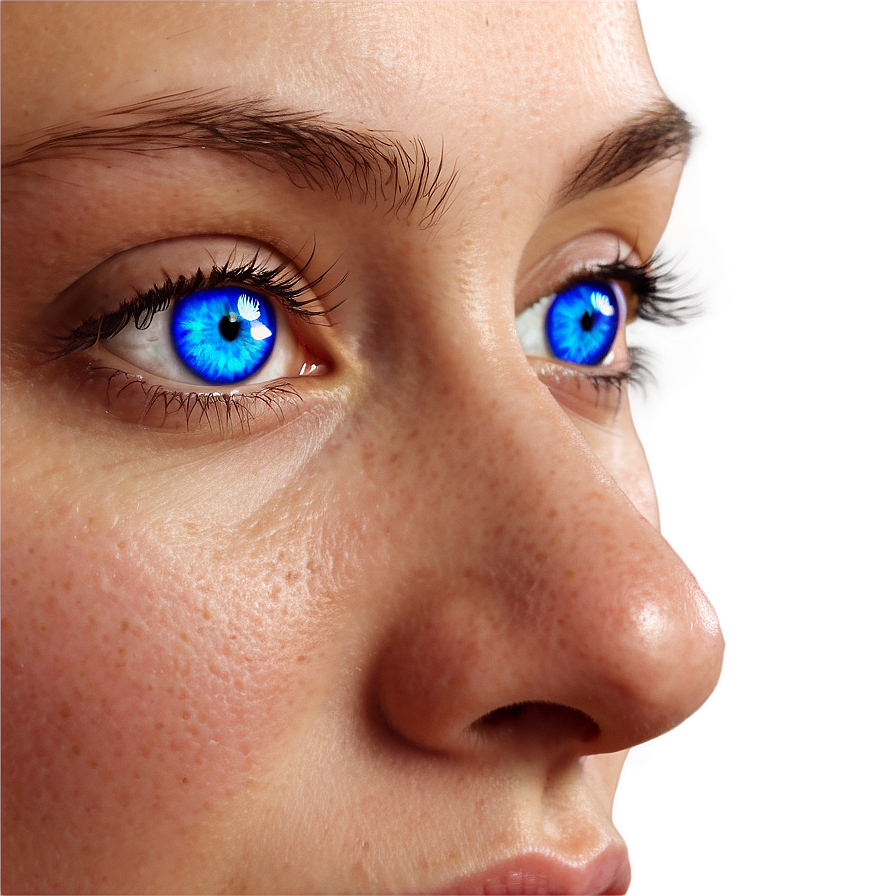 Blue Eyes Digital Art Png Ncf91 PNG image