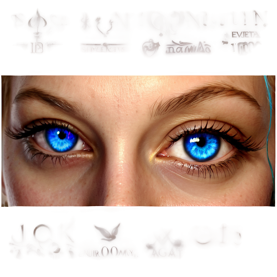 Blue Eyes Fantasy Art Png Mvt19 PNG image