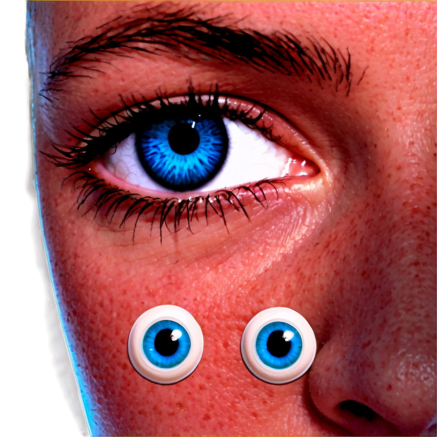 Blue Eyes In Shadow Png Cpr6 PNG image