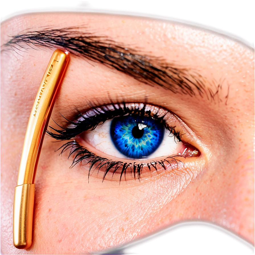 Blue Eyes Makeup Png Foh PNG image