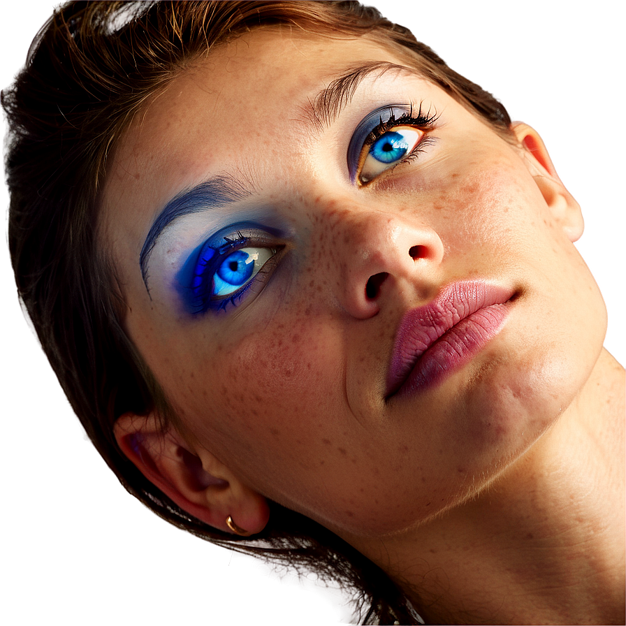 Blue Eyes Portrait Png Exi PNG image