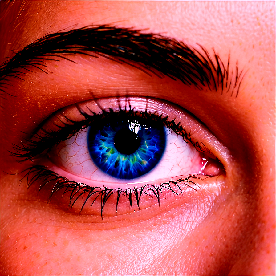 Blue Eyes With Eyebrows Png Dpo8 PNG image