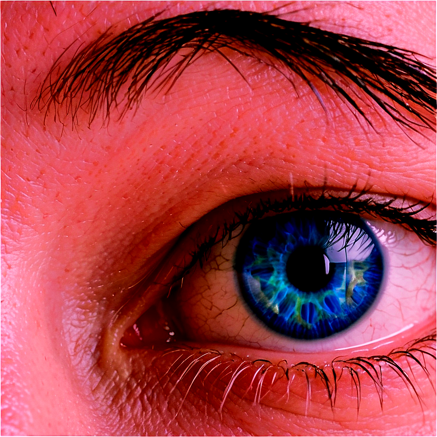 Blue Eyes With Eyebrows Png Qtw6 PNG image