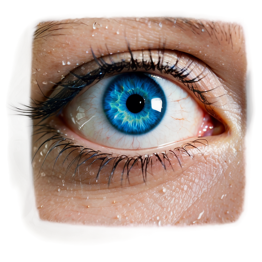 Blue Eyes With Tears Png 06122024 PNG image