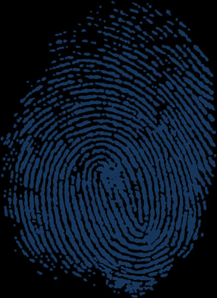 Blue Fingerprint Pattern PNG image