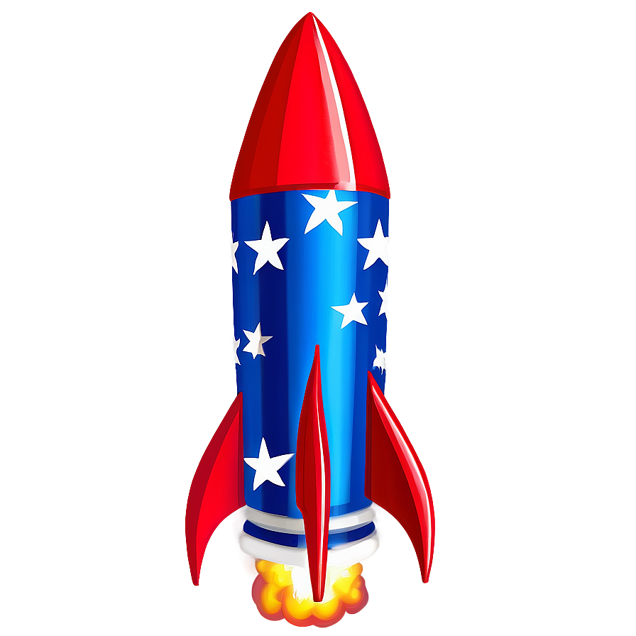 Blue Firework Rocket Png 06212024 PNG image