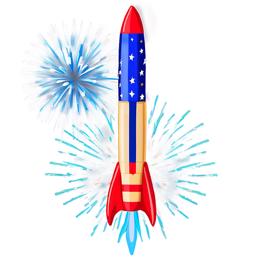 Blue Firework Rocket Png Ykt PNG image