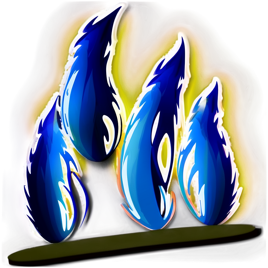 Blue Flames Logo Png 06122024 PNG image