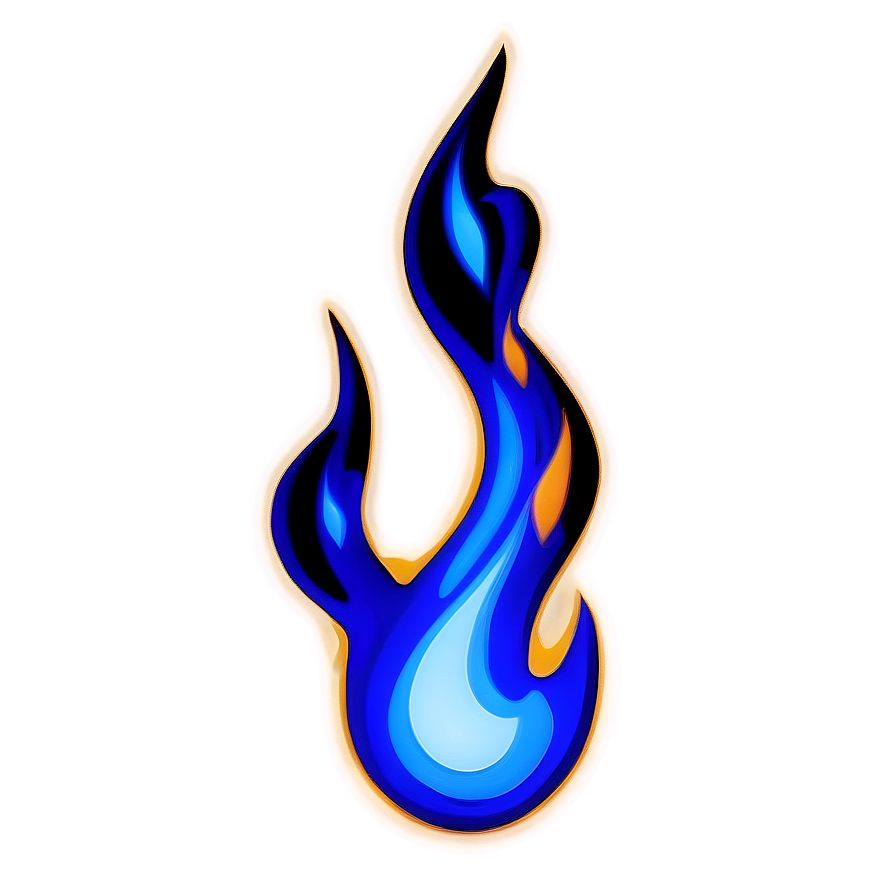 Blue Flames Logo Png 25 PNG image